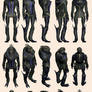 Mass Effect 2, Garrus Casual - Model Reference.