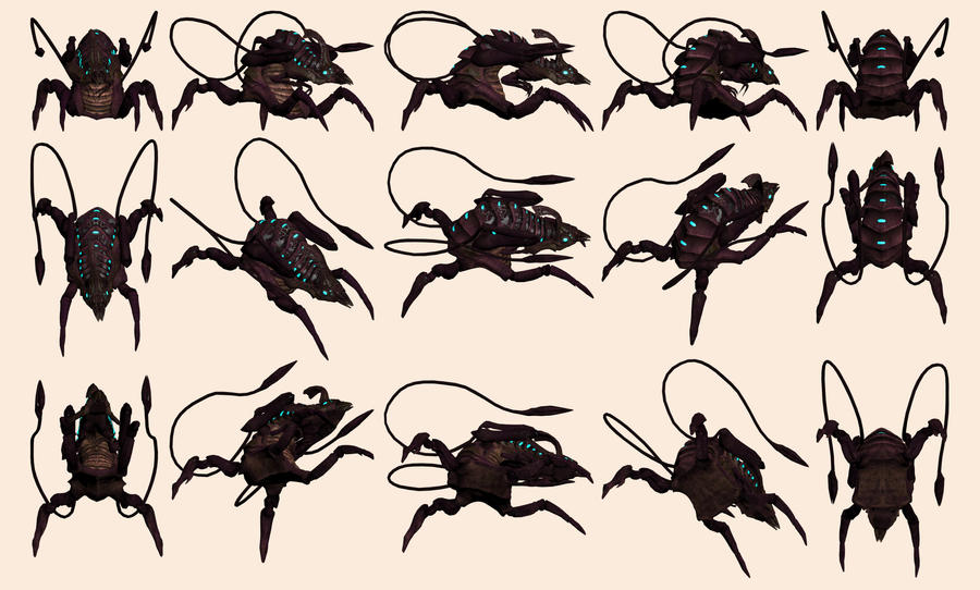 Mass Effect, Rachni Reference. by Troodon80 on DeviantArt