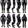 Mass Effect 2, Tali - Model Reference.