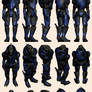Mass Effect 2, Default Garrus - Model Reference.