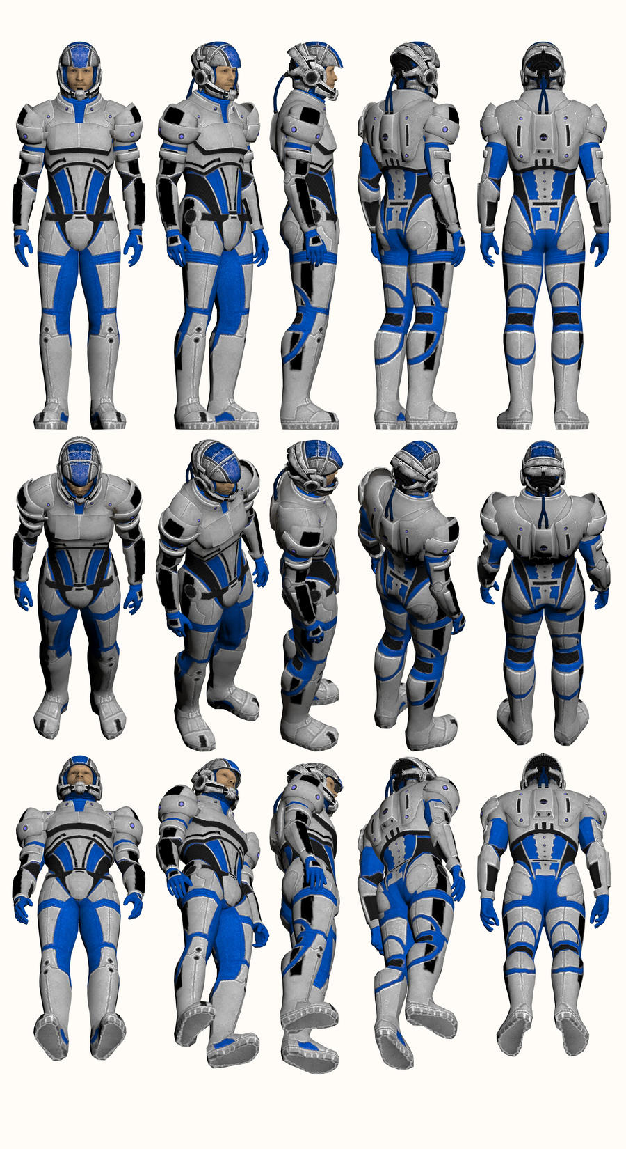 Mass Effect 2, Explorer Armour by Troodon80 on DeviantArt