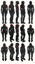 Mass Effect, Female Onyx N7 Armour Heavy