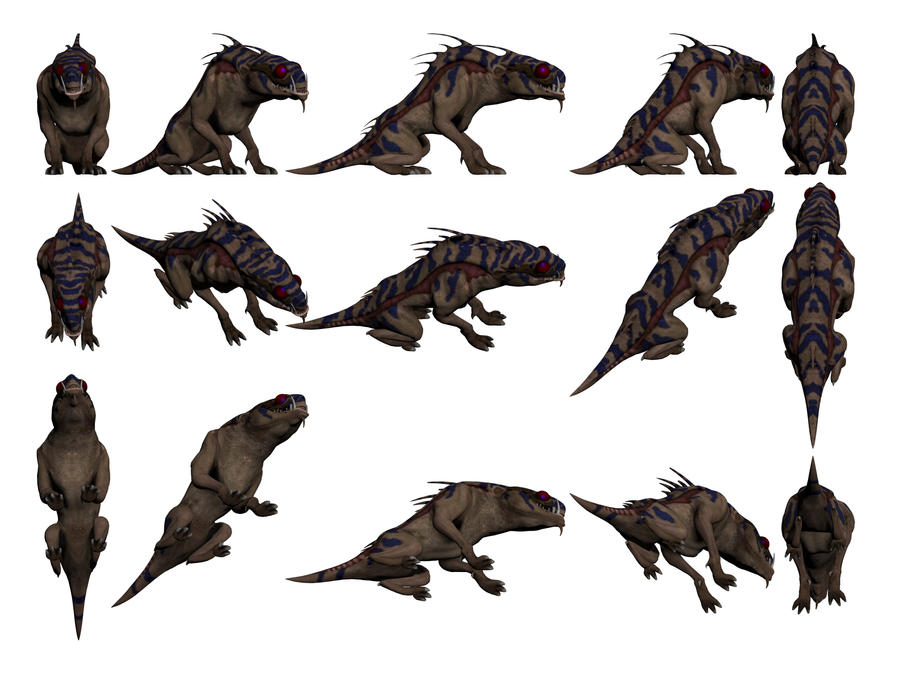Varren Mass Effect 2, Varren - Model Reference. by Troodon80 on DeviantArt