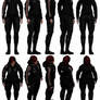 Mass Effect 3, Female Shepard N7 Hoodie Reference.