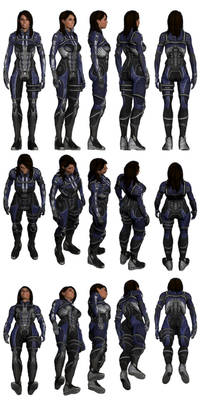Mass Effect 3, Ashley Williams - Armoured - Ref.