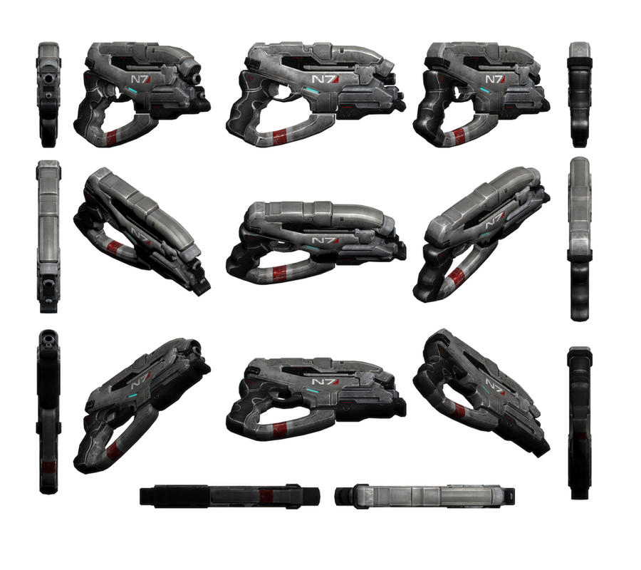 Mass Effect 3, Eagle Heavy Pistol Reference