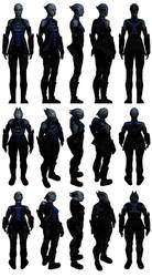 Mass Effect 3, Liara AA Pack 1 Reference.