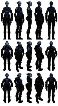 Mass Effect 3, Liara AA Pack 1 Reference.