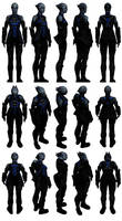 Mass Effect 3, Liara AA Pack 1 Reference.