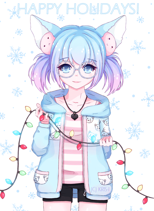OC Happy Holidays (Riina) by Kris i on DeviantArt OC Happy Holidays (Riina) by Kris i on DeviantArt