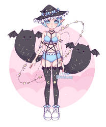 [CLOSED] Witchy Bat Adoptable