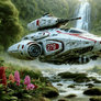 Patrol Skimmer (Animated GIF)