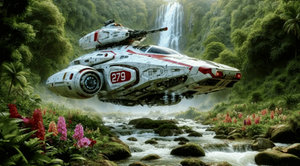Patrol Skimmer (Animated GIF)