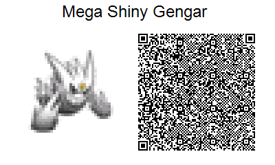 Mega Shiny Gengar (pixel) by Bees-Art-tv on DeviantArt
