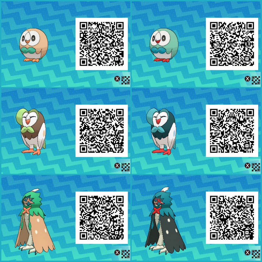 Rowlet Dartrix Decidueye Qr Codes For Sm By Toxicsquall On Deviantart Rowlet Dartrix Decidueye Qr Codes For Sm By Toxicsquall On Deviantart