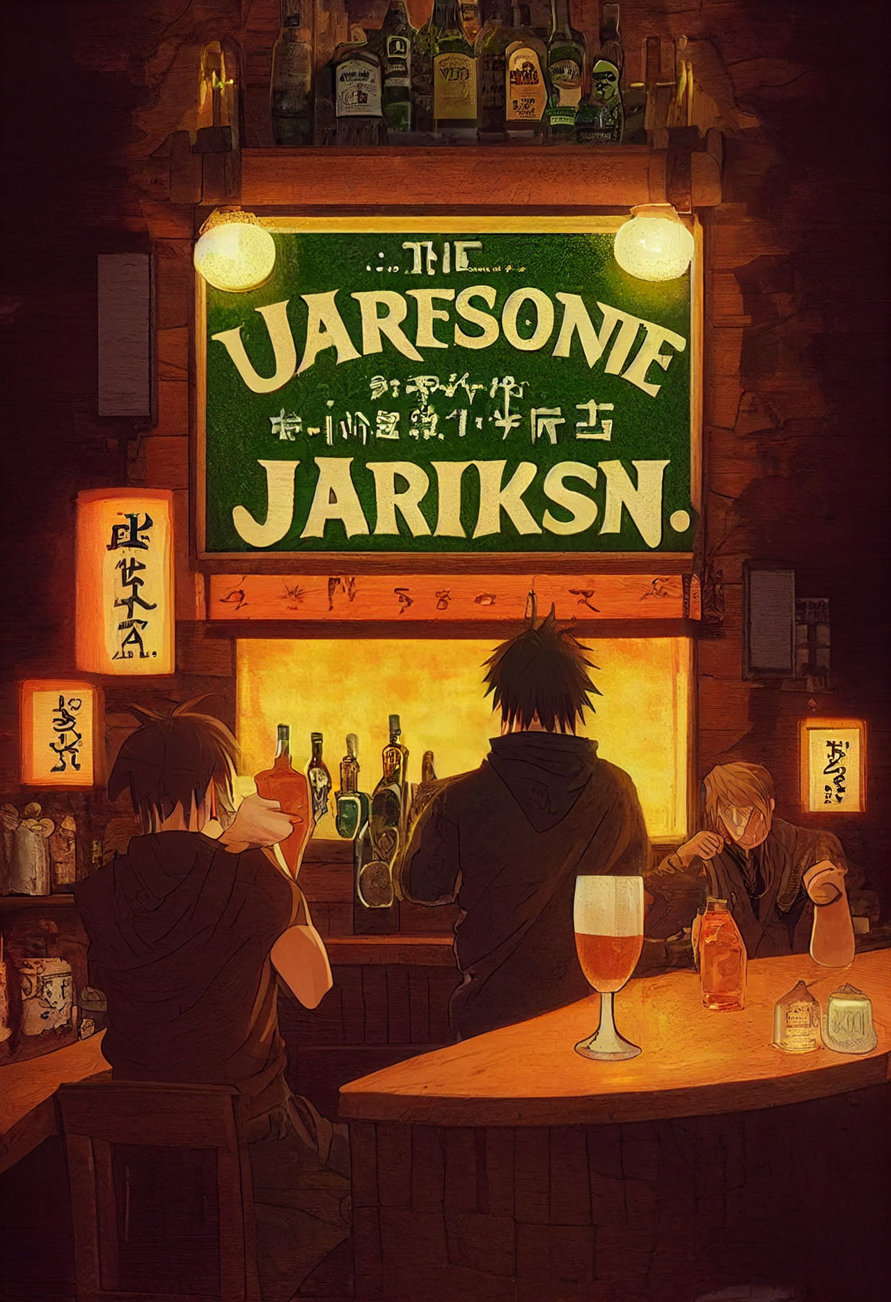 toxicsquall Naruto drinking Jamesons Whiskey insid by toxicsquall on ...