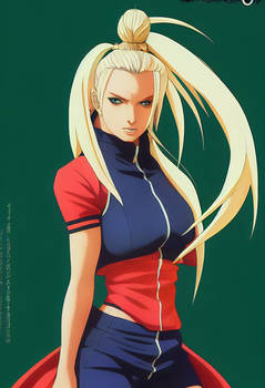 Britney Spears dressed as Tsunade