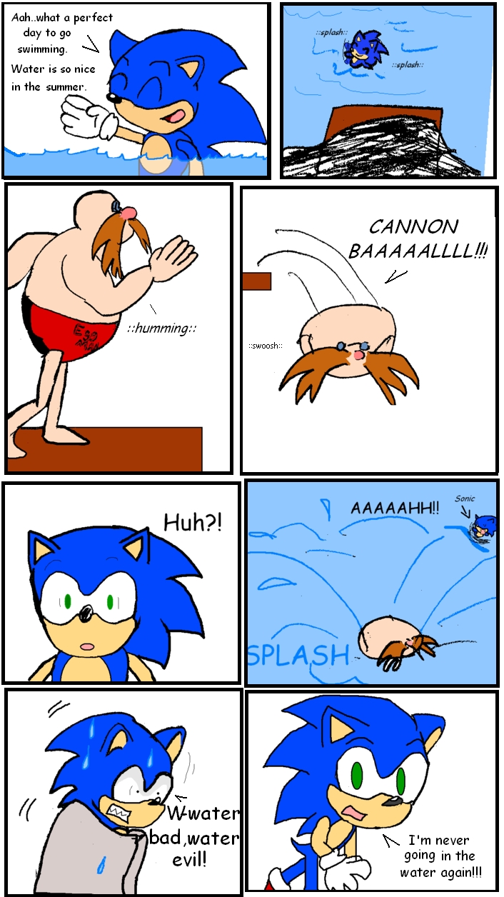 Why Sonic is Afraid of Water