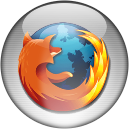 Silver Aqua Firefox Icon