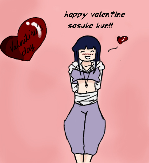 happy valentine, sasuke kun