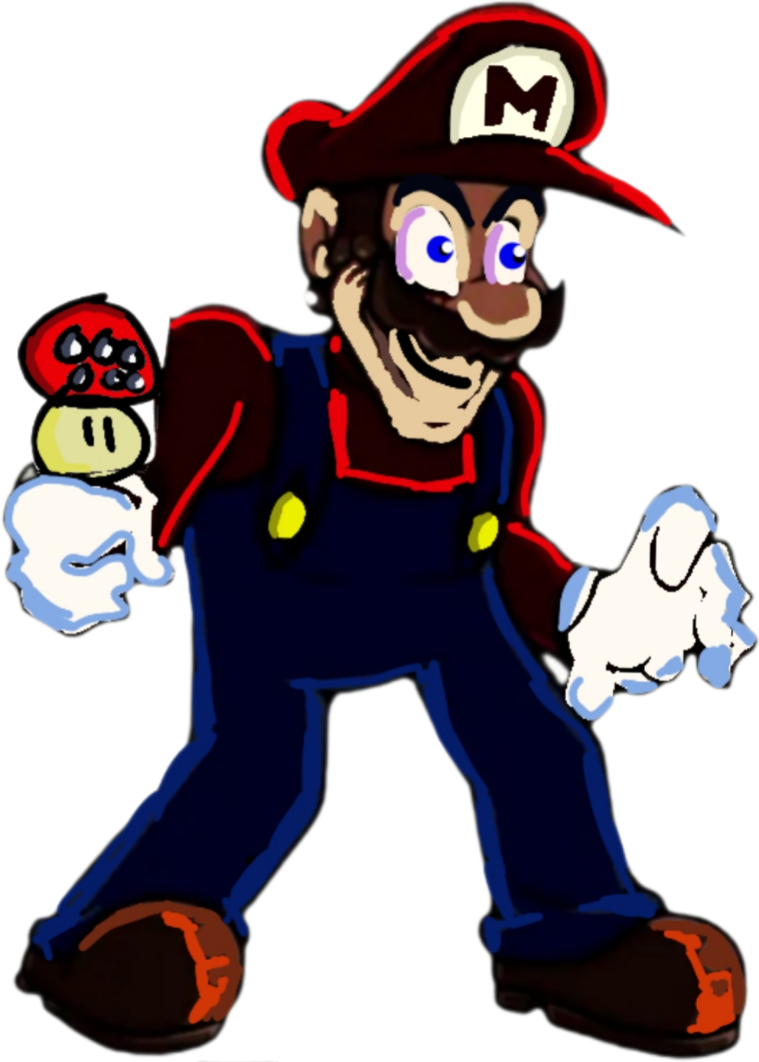 Not Mario Normal Fnf normal mario remake by nilsonherrera on DeviantArt