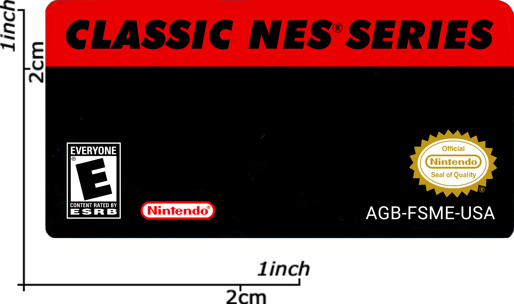CLASSIC NES SERIES label template by Jadusable64 on DeviantArt