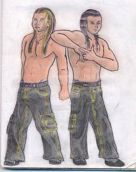 Hardy Boyz Matt and Jeff