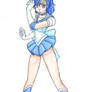 Super Sailor Mercury - Colored