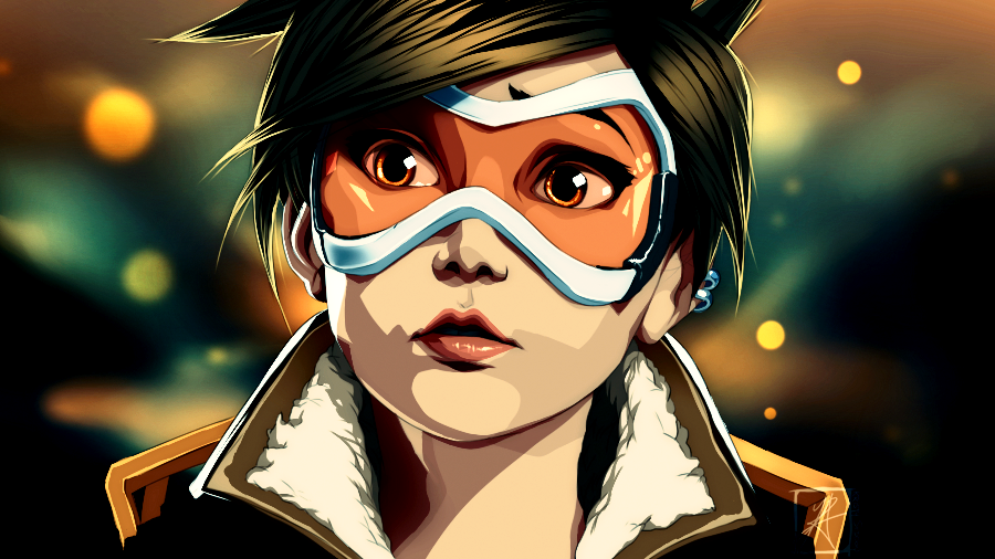 Overwatch - Tracer Wallpaper 4K by Atroxcze on DeviantArt