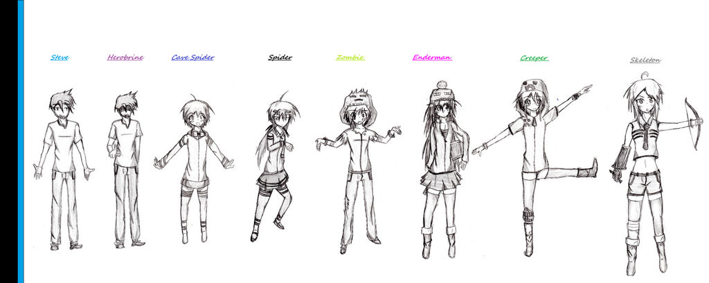 Mod Talker My Own Minecraft Mob Talker Characters by ShadowVenom718 on DeviantArt