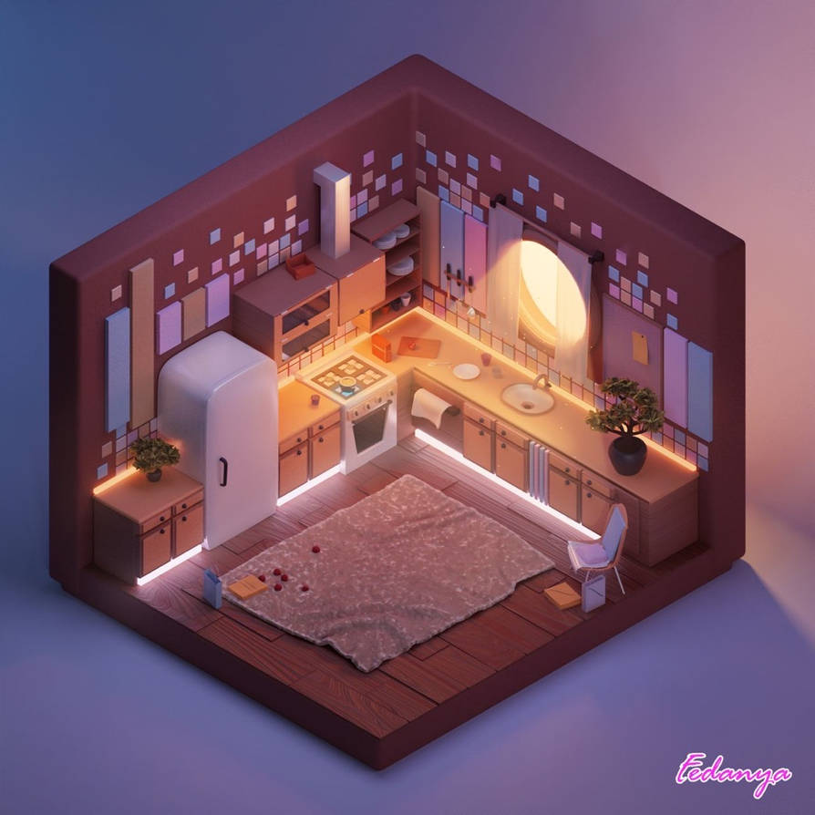 My first isometric project by fedanya on DeviantArt