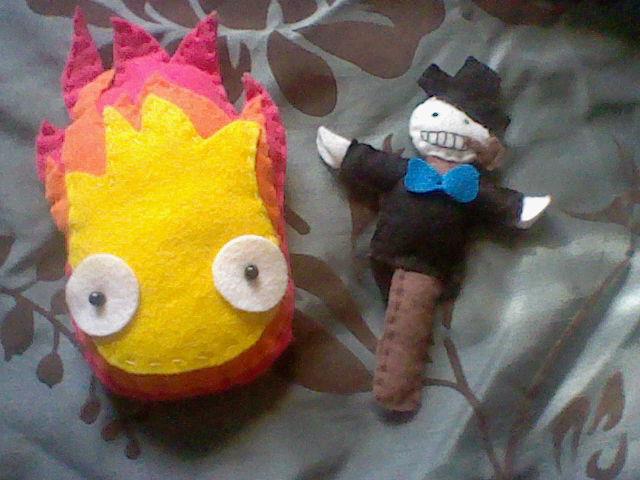 Calcifer and Turniphead