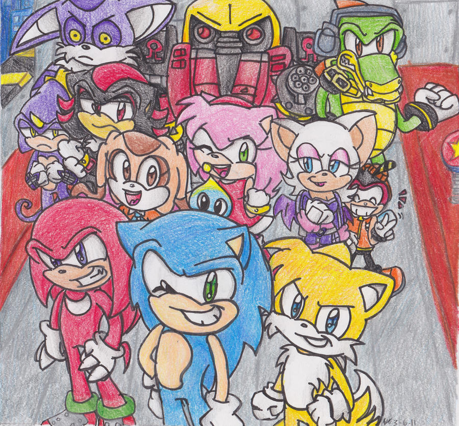 Sonic Heroes Collab by Shapoodle4u