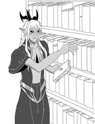 Aaravos doing research