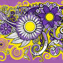 Purple Flower Pattern