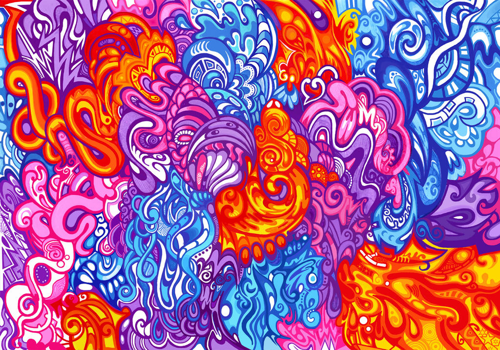 Vibrant Pattern by Zyari on DeviantArt