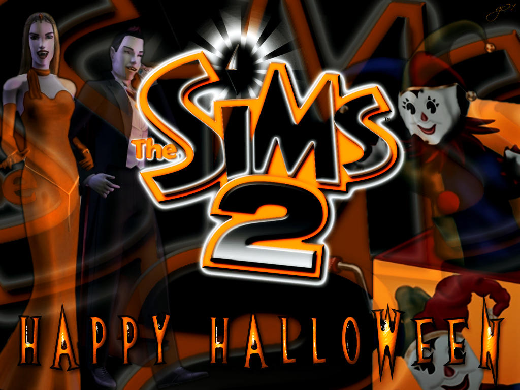 Sims 2 Happy Halloween by garnettrules21 on DeviantArt