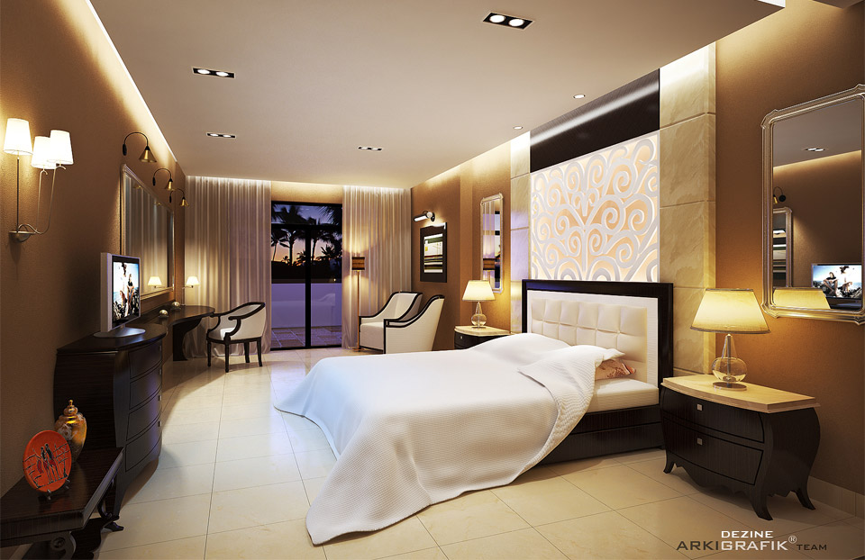 Oriental bedroom