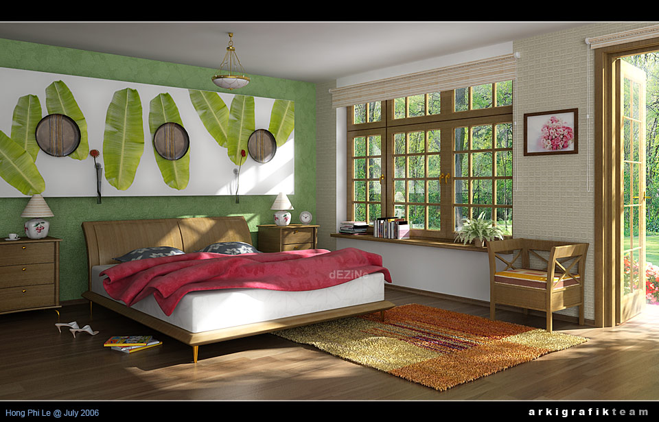 Bed room - morning shot