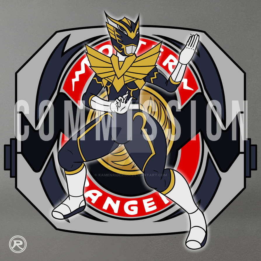 COMMISSION : MMPR Black Firebird Ranger by kamenrider004 on DeviantArt