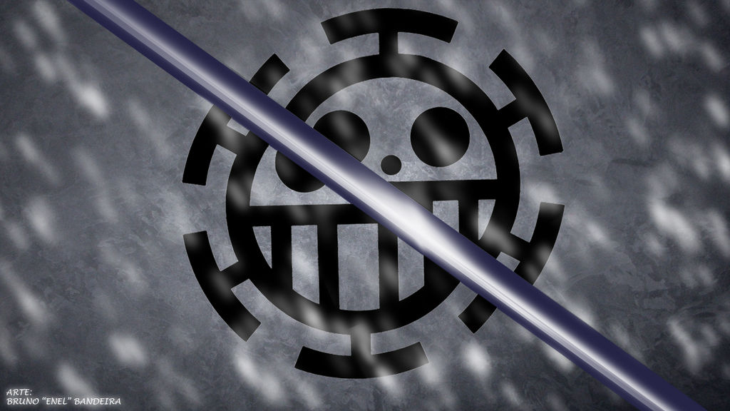 Trafalgar Law Jolly Roger Wallpaper by TripulacaoOnePiece on DeviantArt