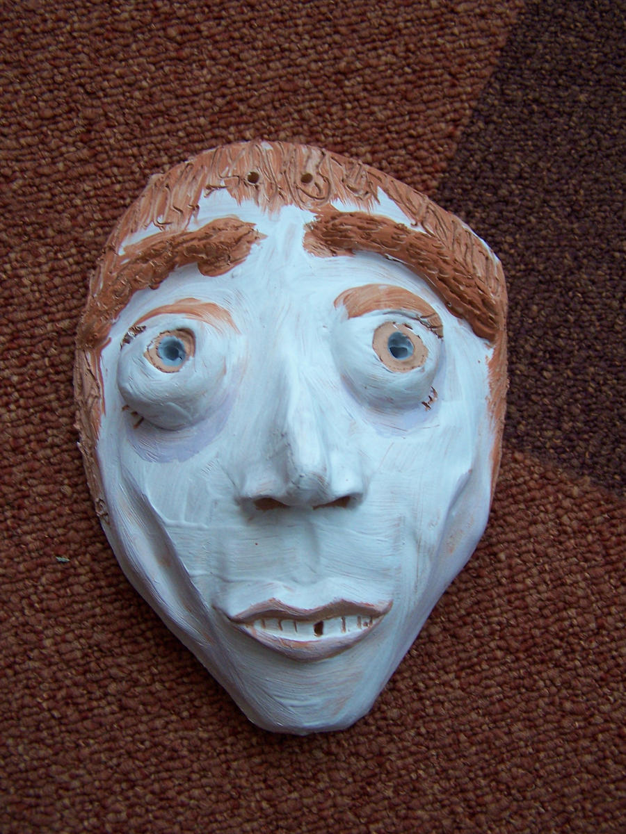 Mad Hatter clay mask