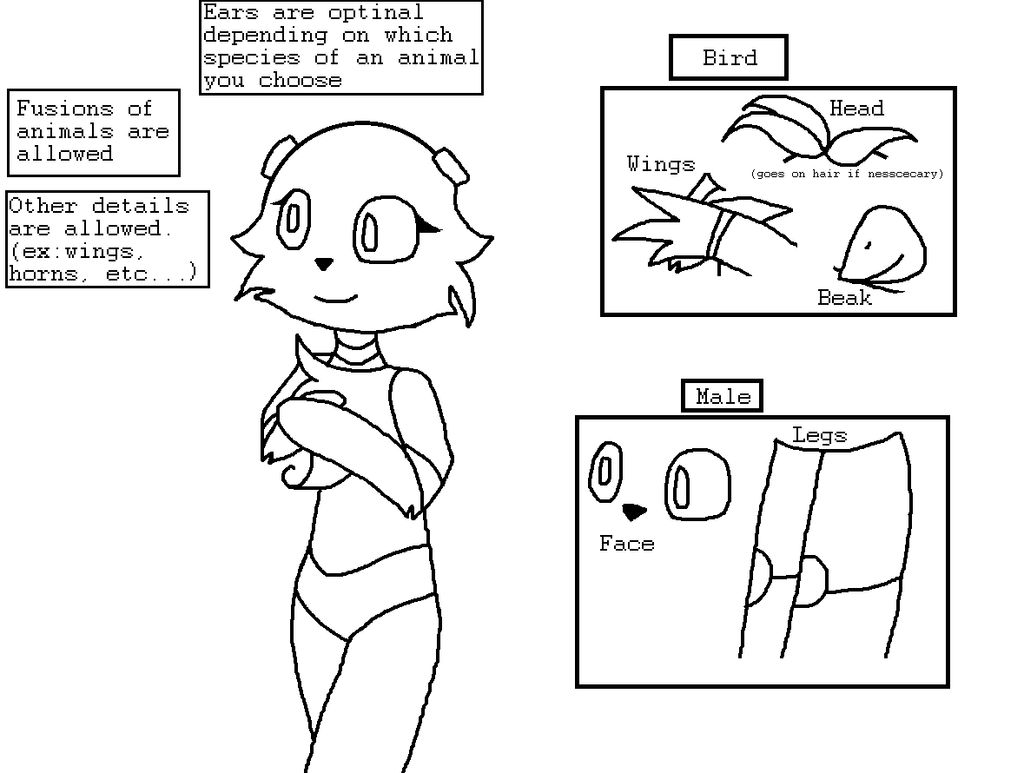 FNaF OC Base by SpectrumRarity on DeviantArt