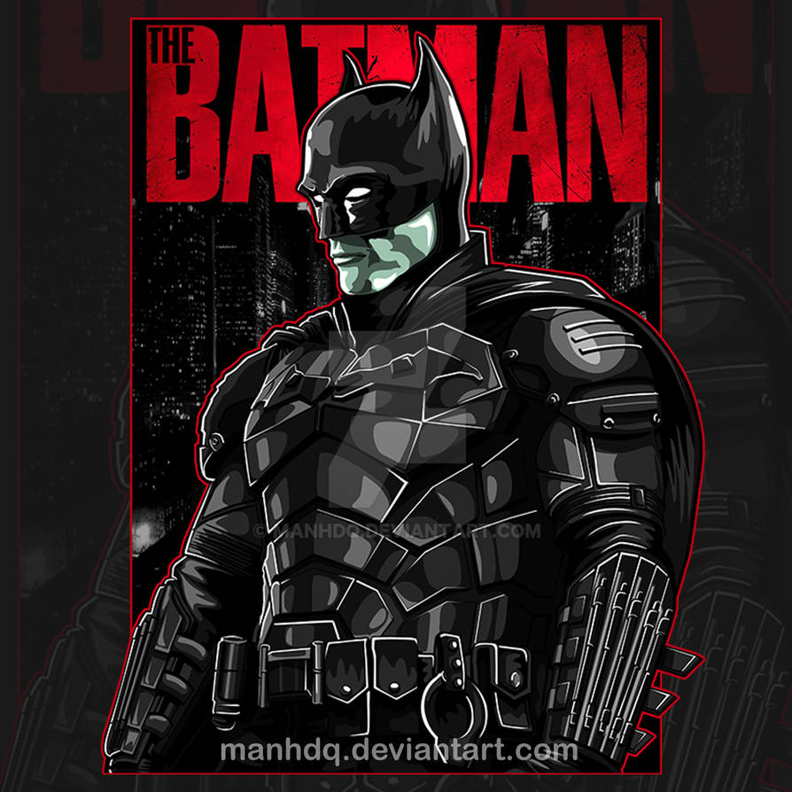 The Batman DC Superhero Digital Drawing Art by manhdq on DeviantArt