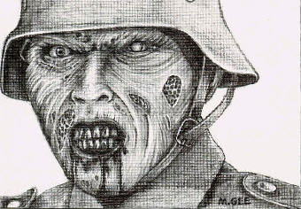 Dead Snow - Sketch card