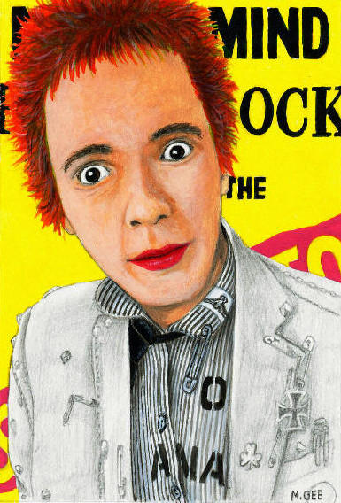 Johnny Rotten 1977 - WIP2 by mikegee777 on DeviantArt