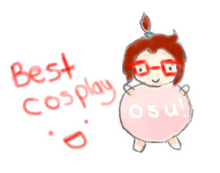 Osu cosplay