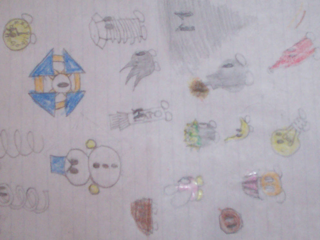 random monsters by metal-mario on DeviantArt