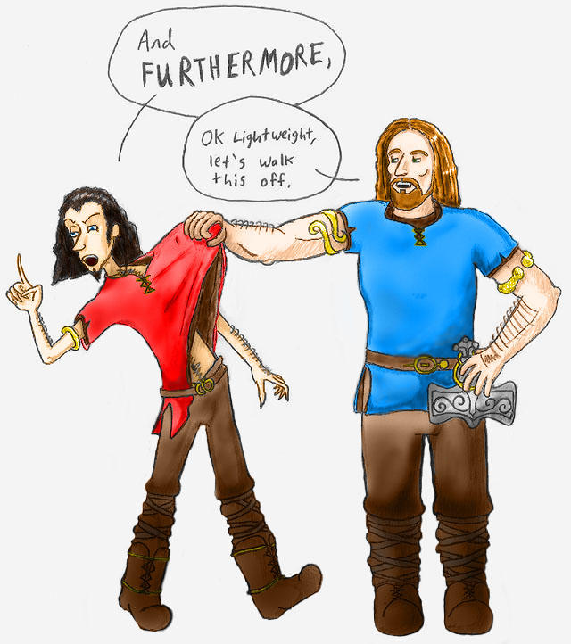 The Lokasenna In Colour by Steenaire on DeviantArt