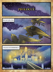 Page 1, Graphic Novel, Realm of the Griffins!